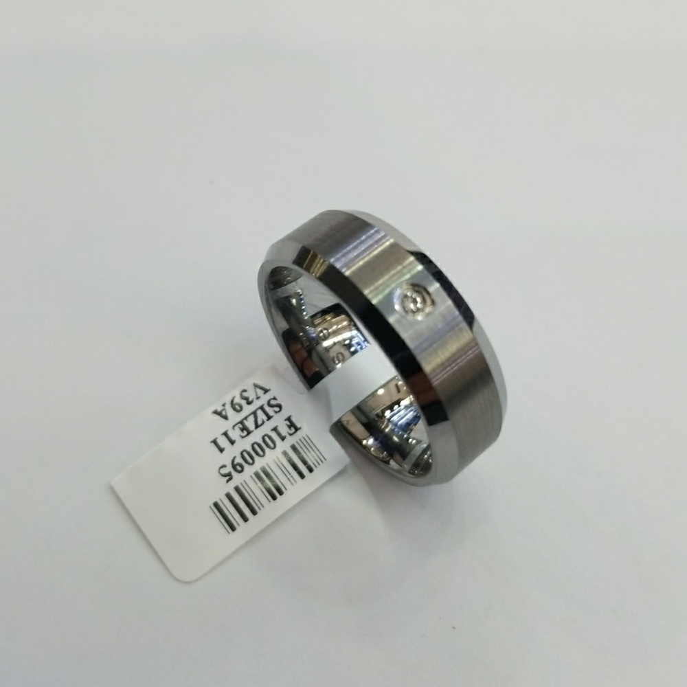 Diamond Tungsten Ring